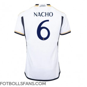 Real Madrid Nacho #6 Replika Hemmatröja 2023-24 Kortärmad